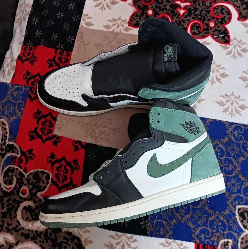 Jordan 1 Retro High Og Clay Green Streetwear/Lifestyle Shoes Size 13 for Men